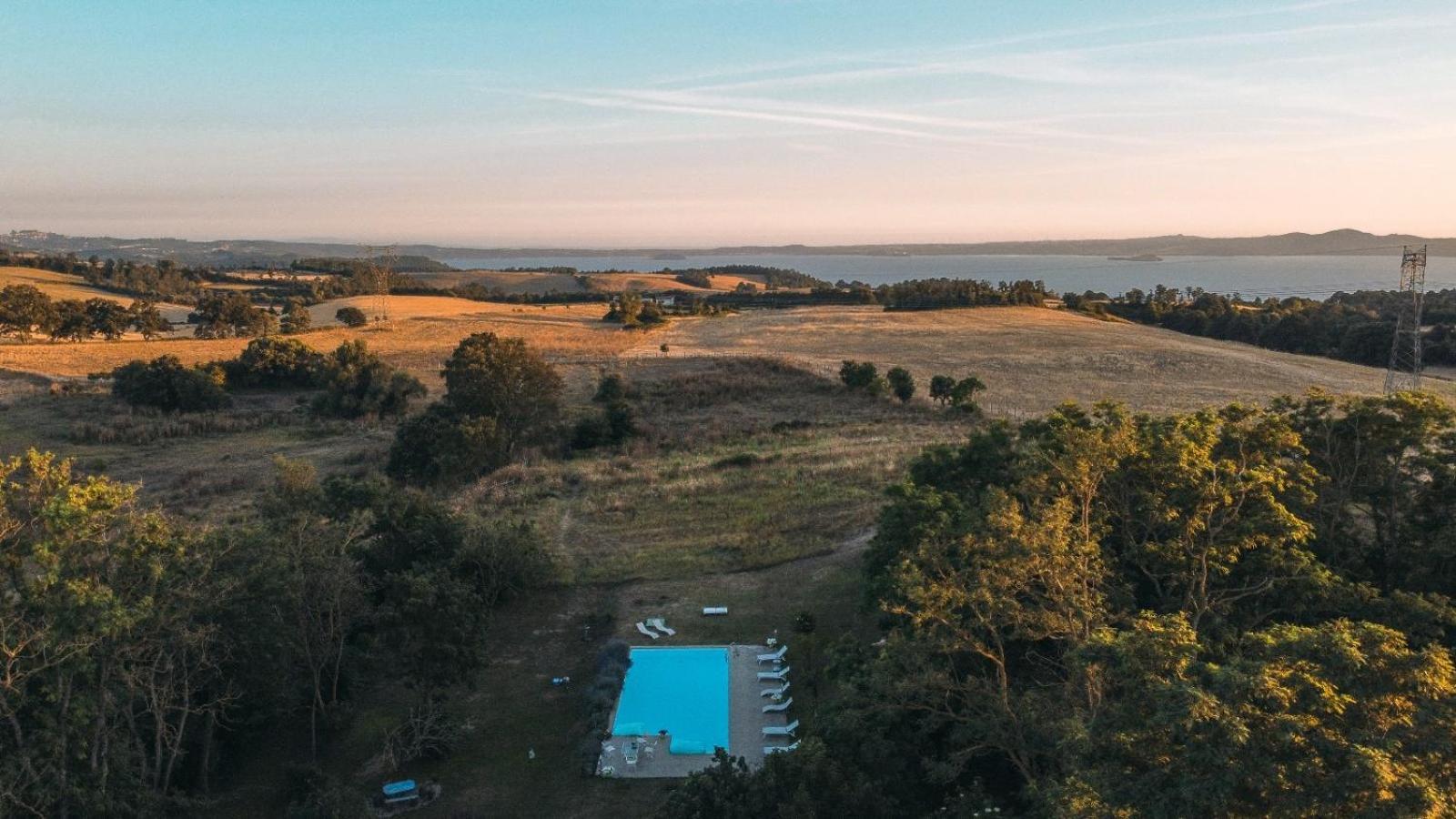 ボルセーナ Collina Blu Bed & Breakfast エクステリア 写真